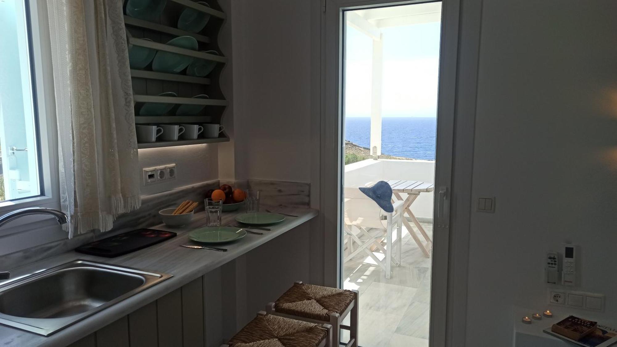 Aegean Dream Apartments Tinos Bagian luar foto